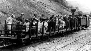 Este fue el viaje de inauguración del Ferrocarril de Antioquia, que influyó fuertemente en el desarrollo de la región.