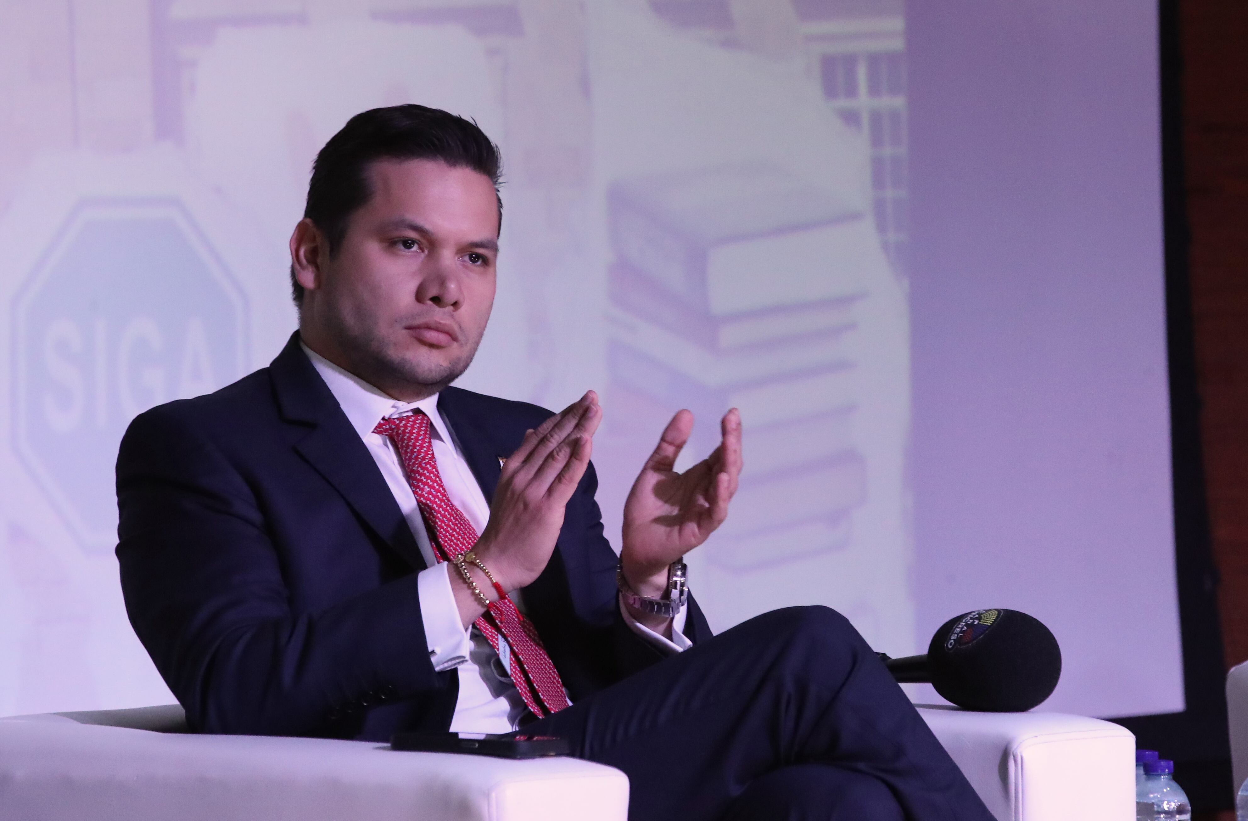 Representante Andrés Calle  presidente de la corporación
Rendición de cuentas de la Cámara de Representantes rendición de cuentas a la ciudadanía 
Bogota julio 12 del 2024
Foto Guillermo Torres Reina / Semana
