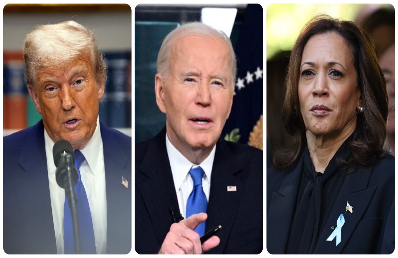Donald Trump y Kamala Harris reaccionaron a la enfermedad que anunció el expresidente Joe Biden.