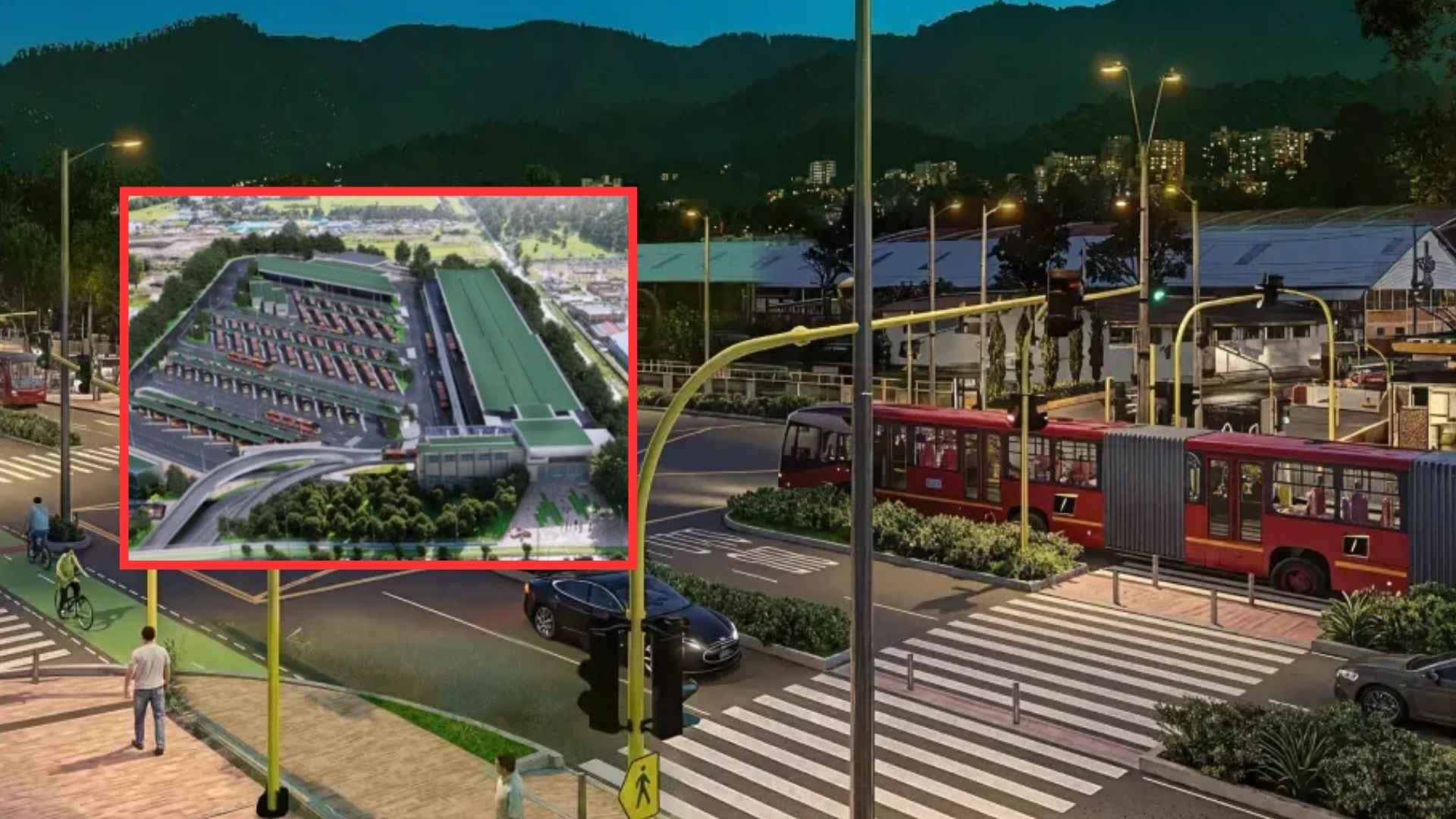 El megaportal que se construirá por la séptima será parte del nuevo proyecto de Transmilenio.