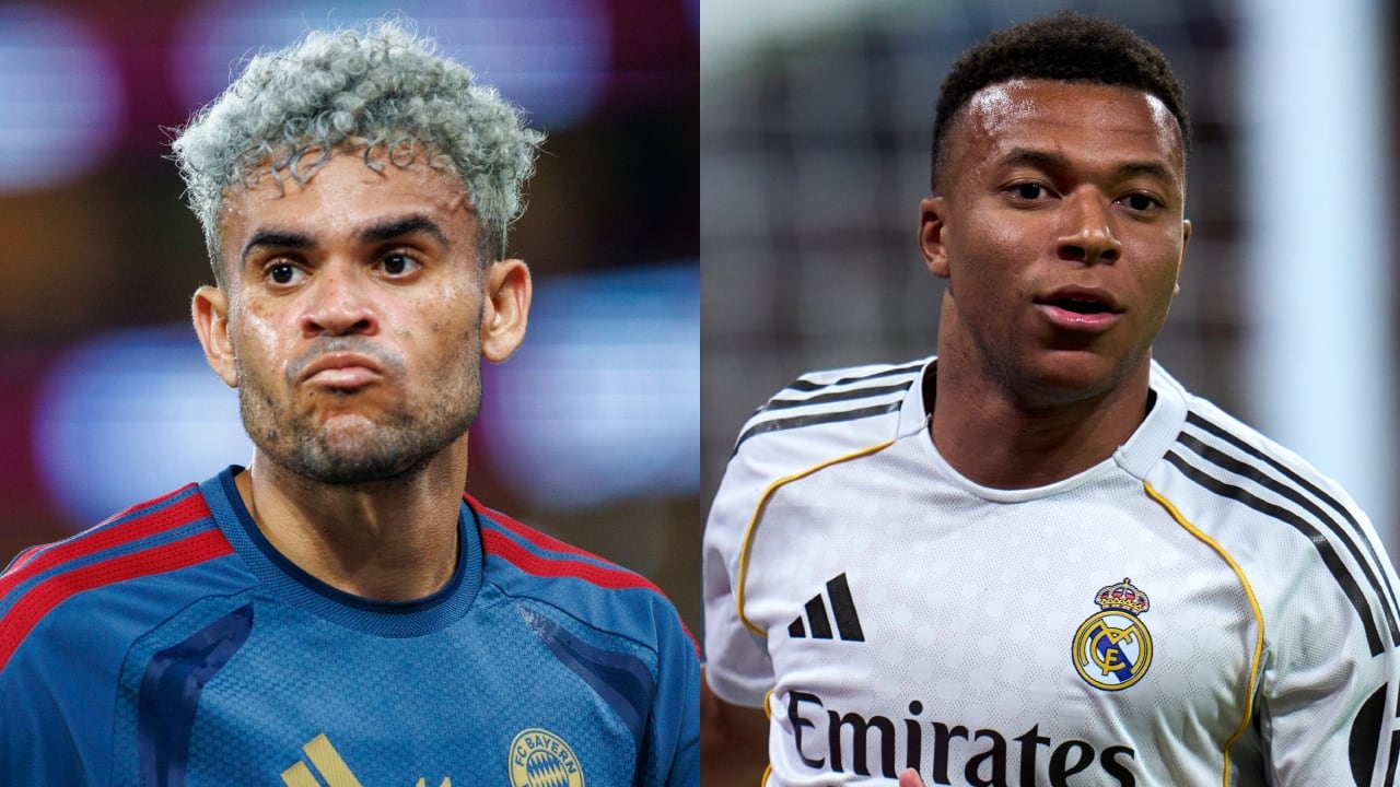 Luis Díaz y Kylian Mbappé.