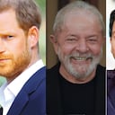 Príncipe Harry, Lula da Silva y Ron DeSantis.