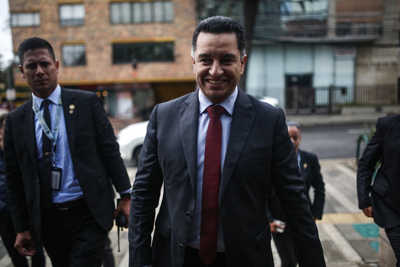 Secretario de Transparencia, Andrés Idárraga, en la Corte Suprema de Justicia, UNGRD