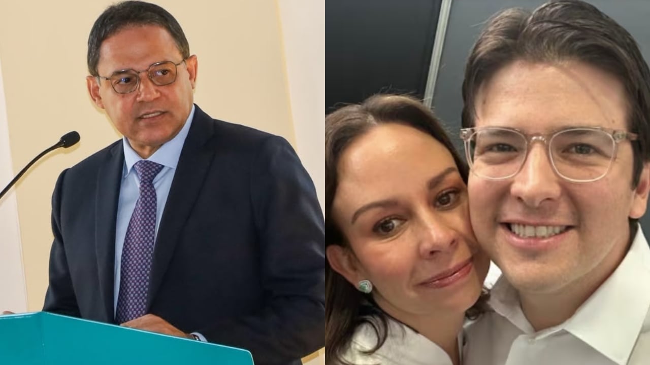 De izquierda a derecha: Honorio Henríquez, María Claudia Tarazona y Miguel Uribe Turbay.