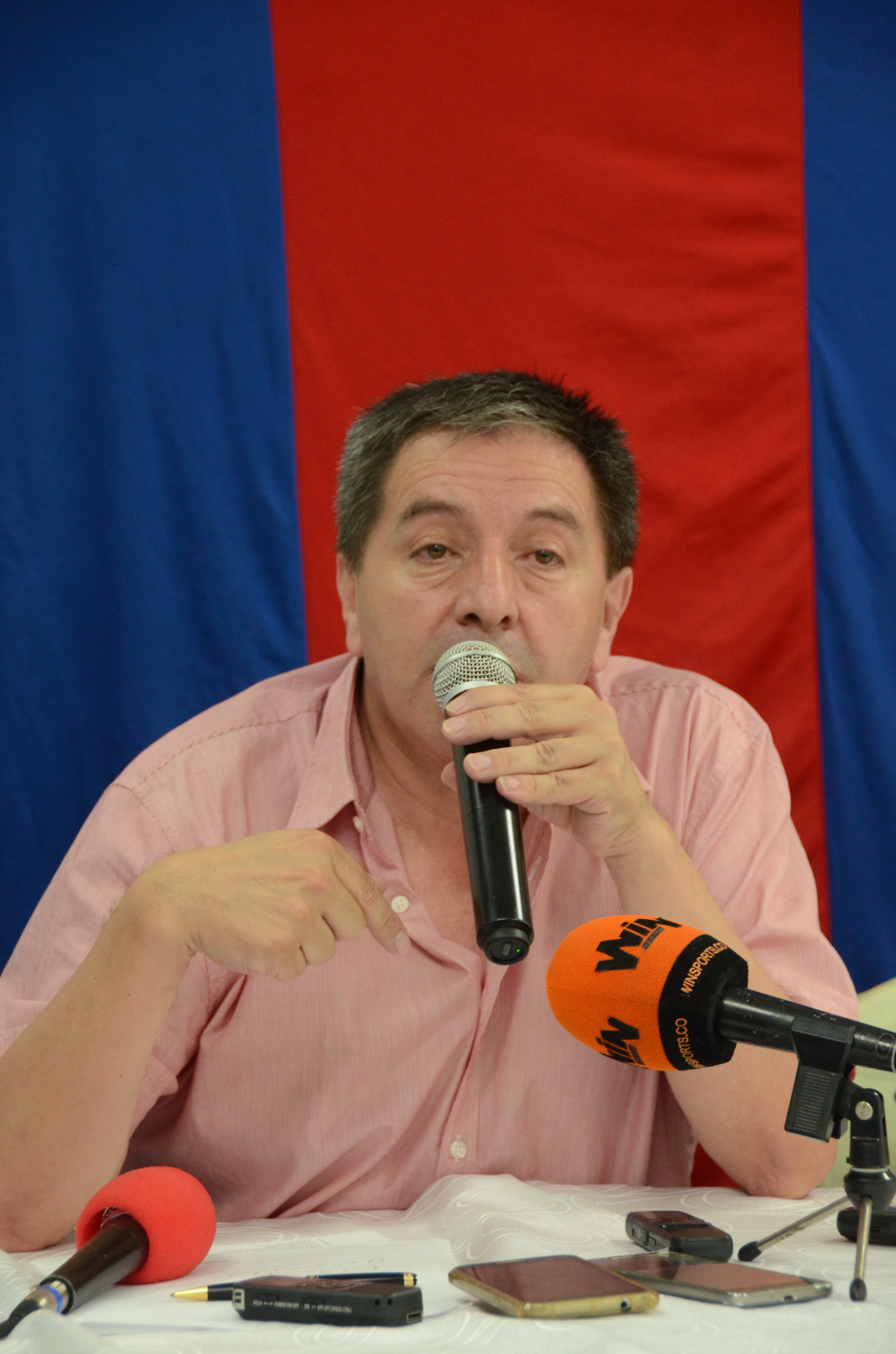 Eduardo Méndez, presidente de Santa Fe.