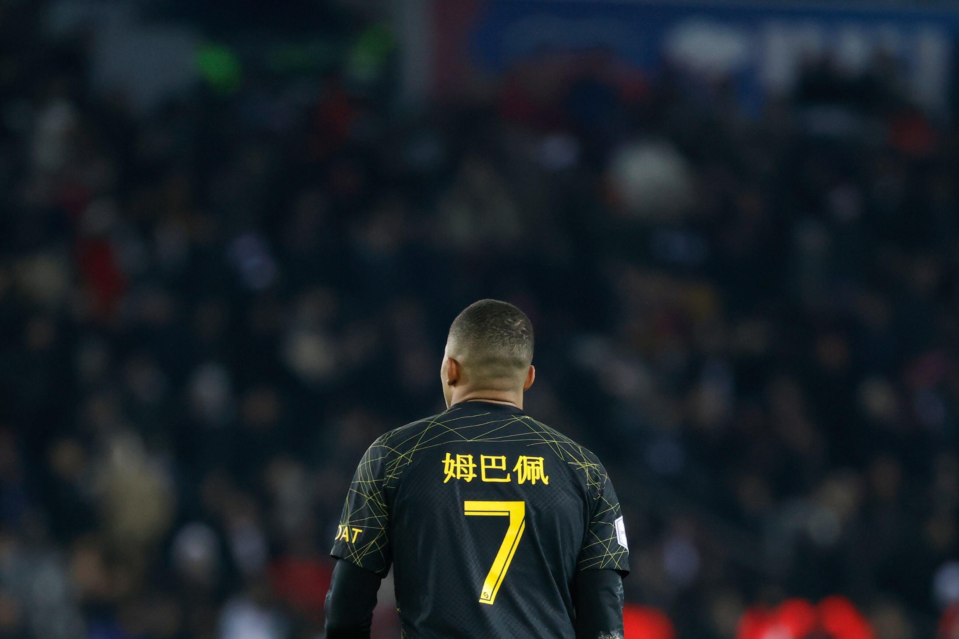 Kylian Mbappé, jugador del PSG.