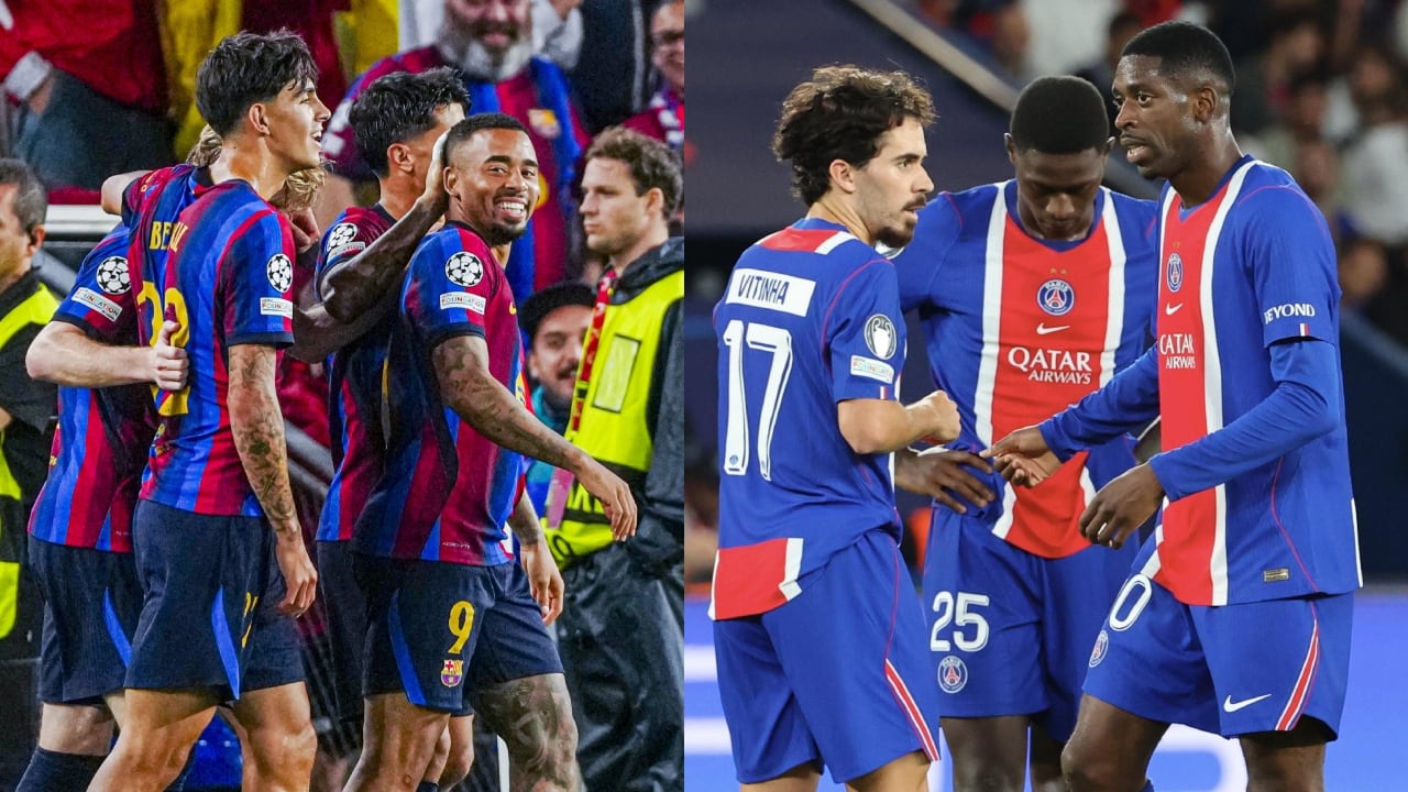 Barcelona y PSG ganaron.