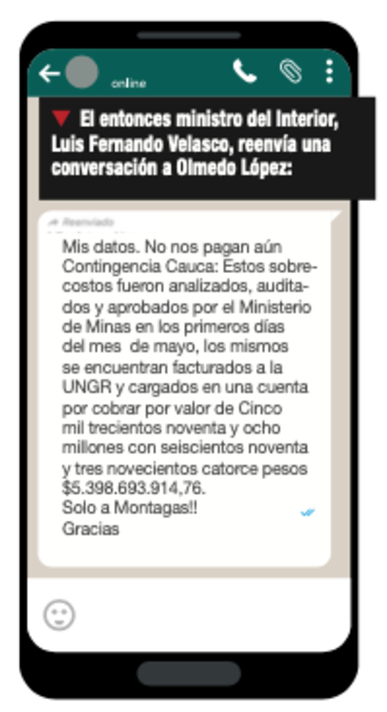 Luis Fernando Velasco, chats