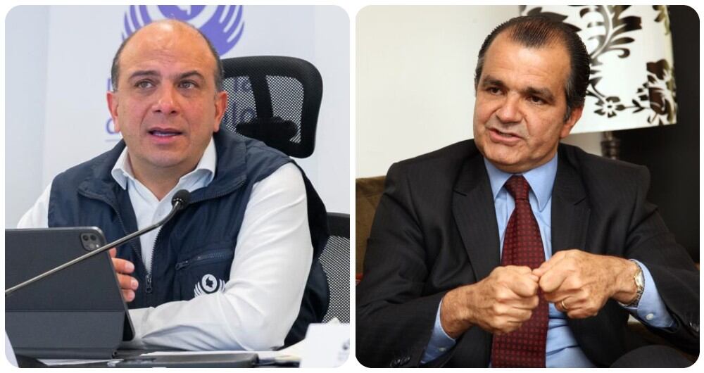 Carlos Camargo y Óscar Iván Zuluaga.