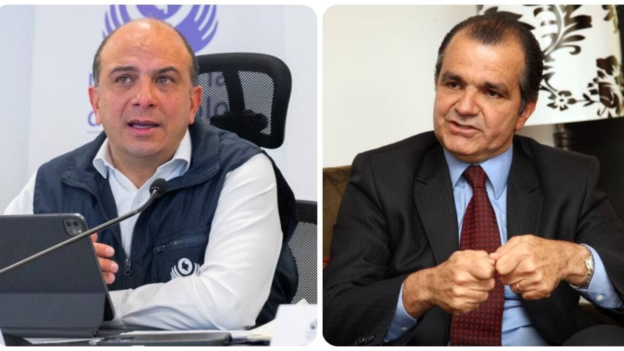 Carlos Camargo y Óscar Iván Zuluaga.