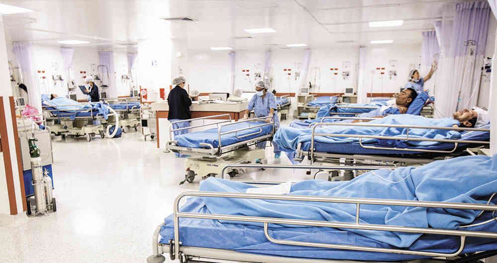 Esta es una movilización que busca visibilizar la situación crítica que enfrenta el sistema de salud en el país.