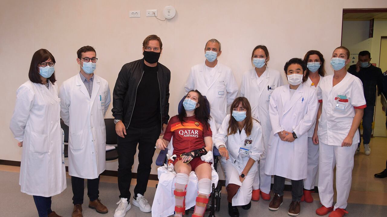 Francesco Totti e Ilenia Matilli