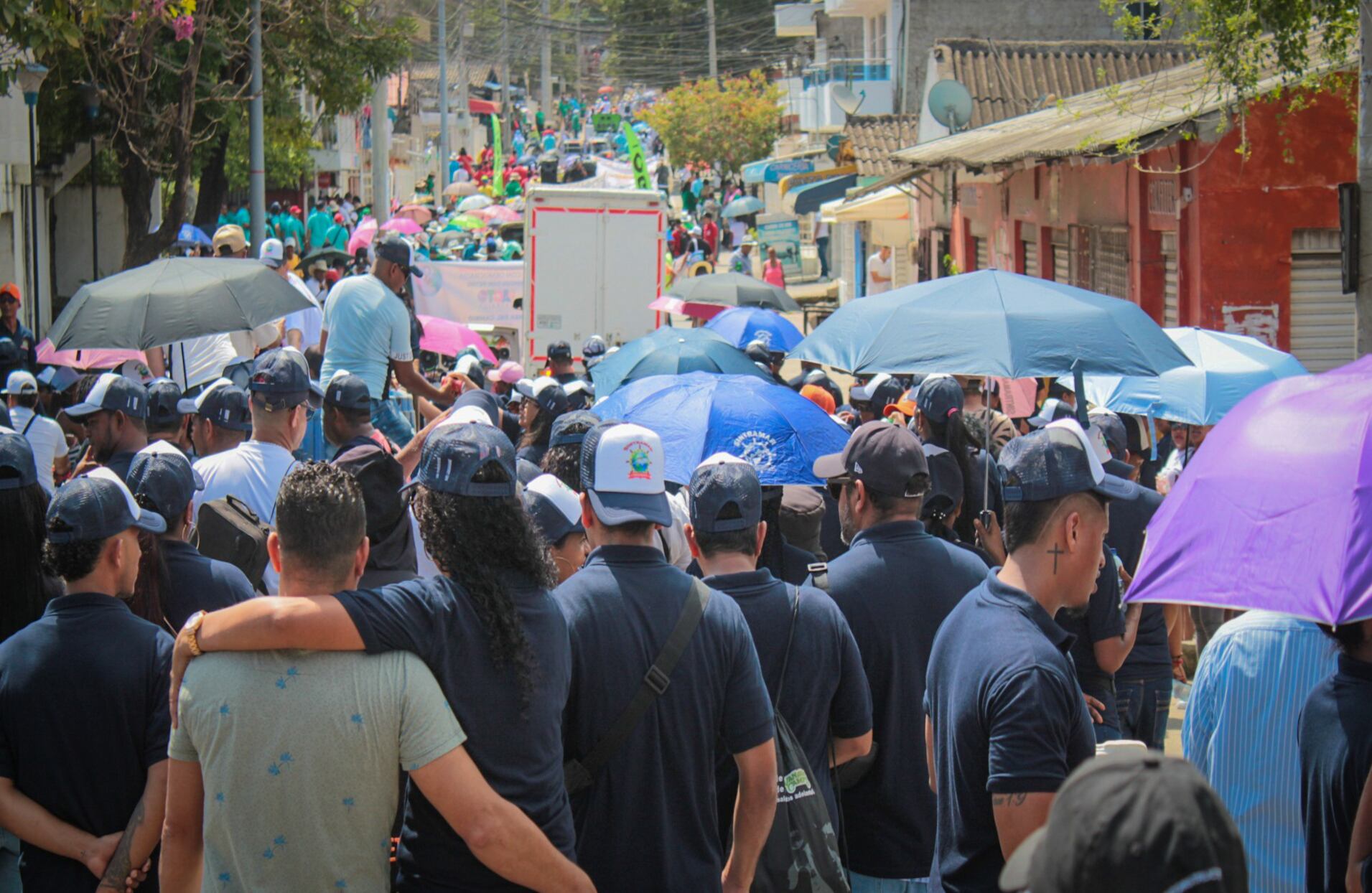 Marcha del 1.º de mayo en Cartagena