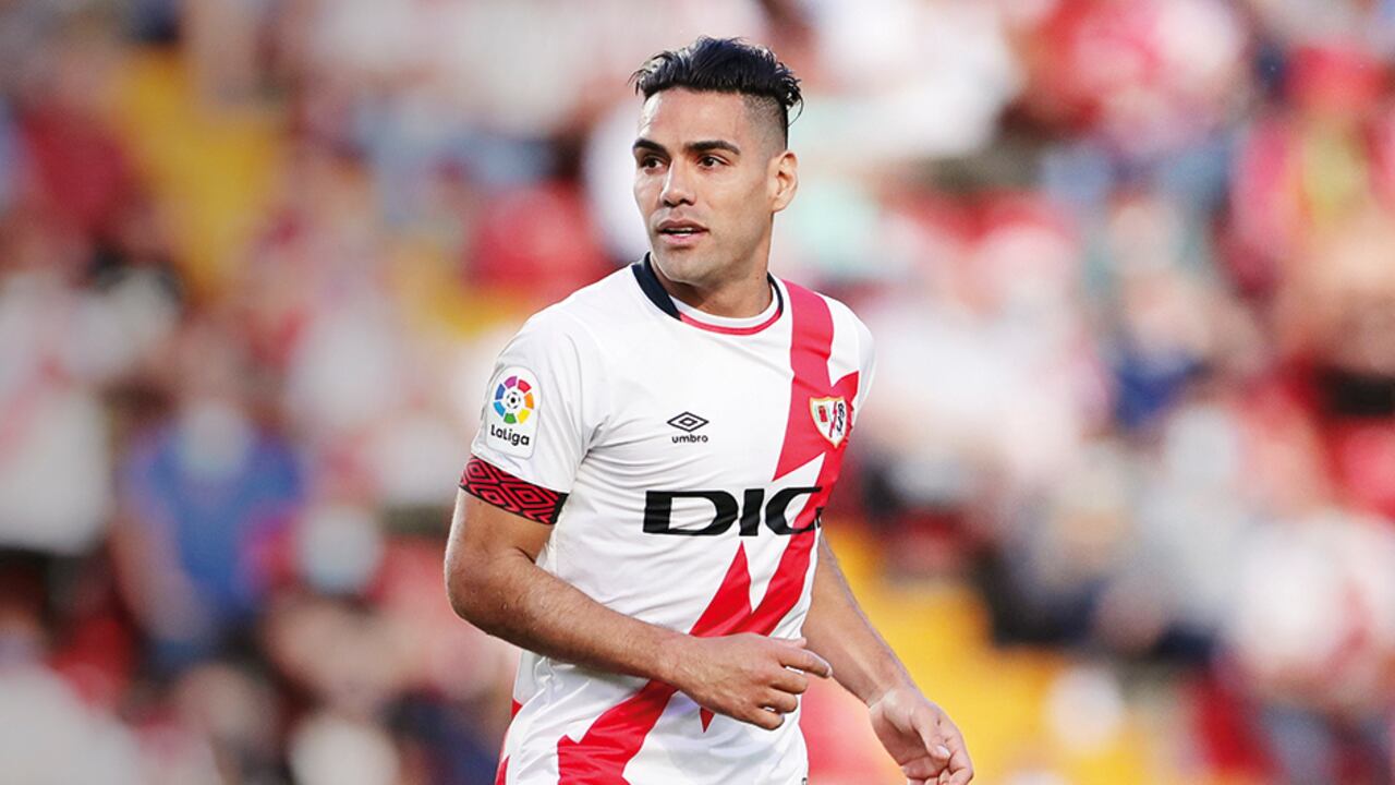 “Valentía, coraje y nobleza. Vamossss, Rayo Vallecano”, dijo Falcao.