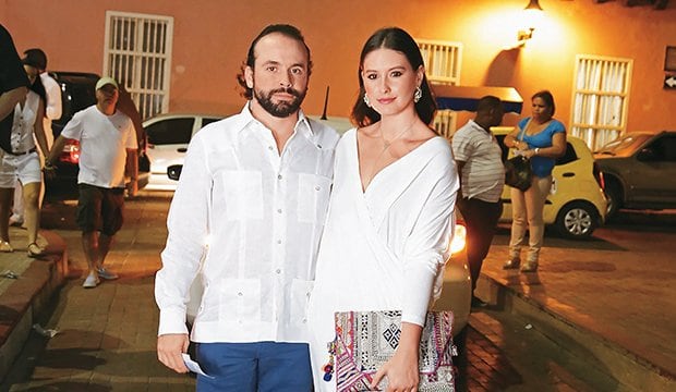 Taliana Vargas y Alejandro Éder