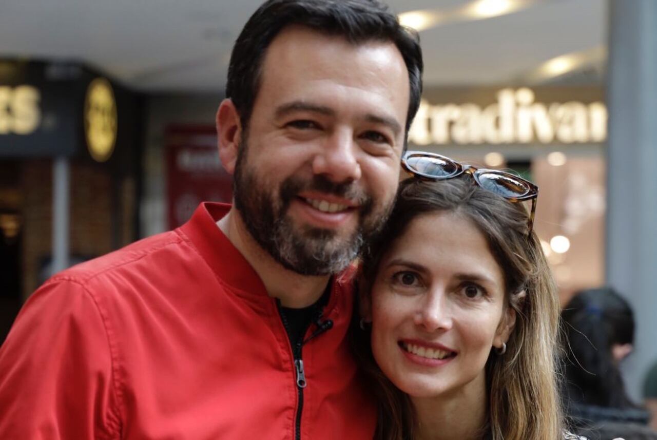 Carlos Fernando Galán y Carolina Deik
