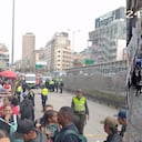 La situación generó temor en la capital del país.