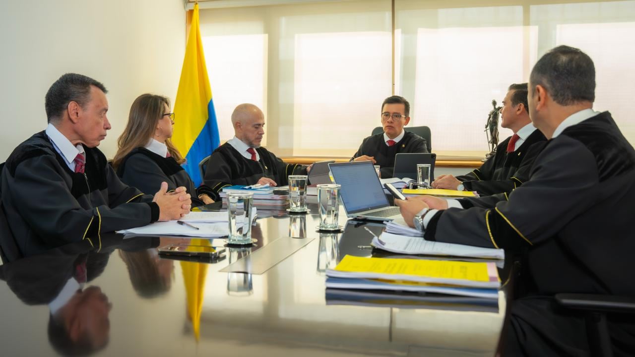Esta fue la Sala de Instrucción de la Corte Suprema hasta el 8 de octubre. En una semana llegarán los nuevos integrantes de esa instancia.
