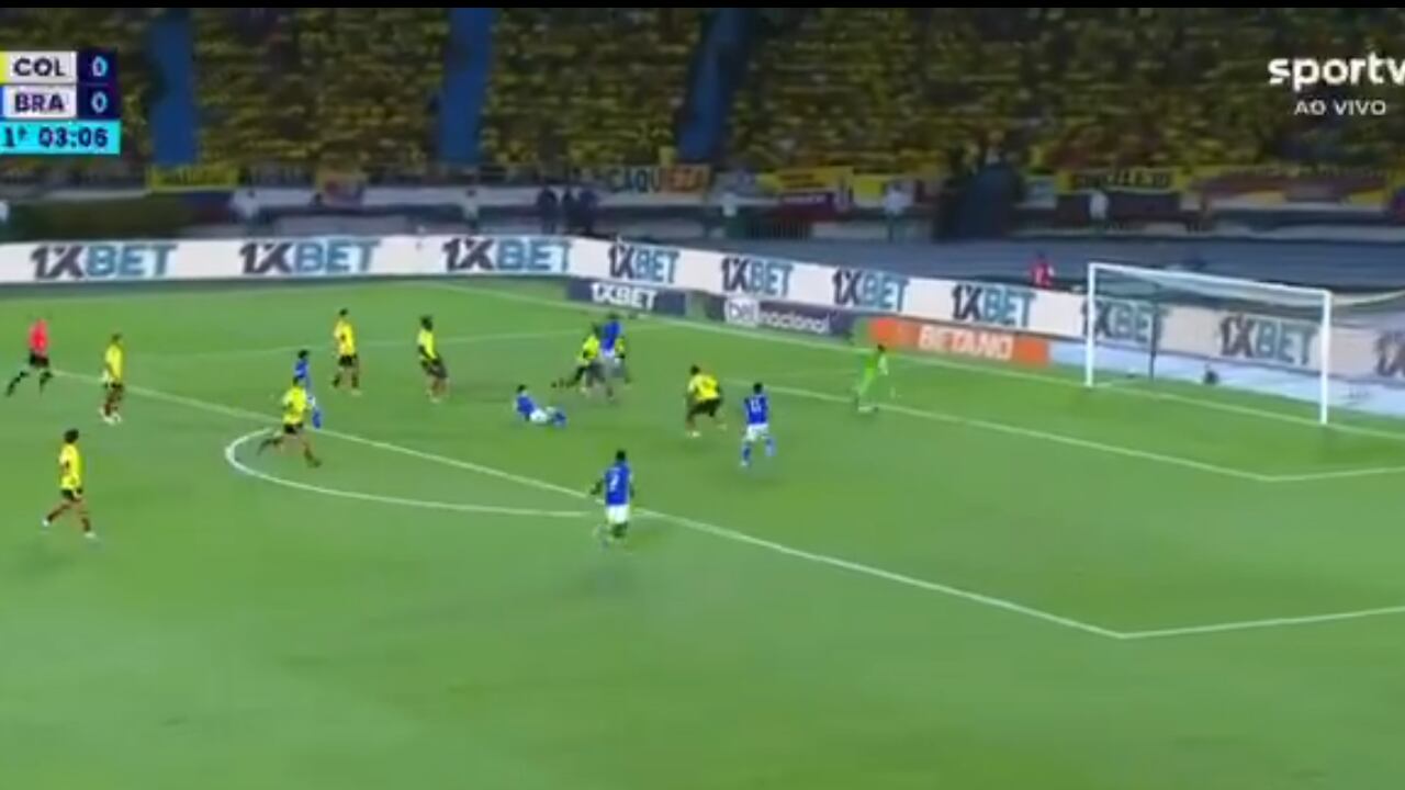 Gabriel Martinelli marcó ante del minuto 5 ante Colombia