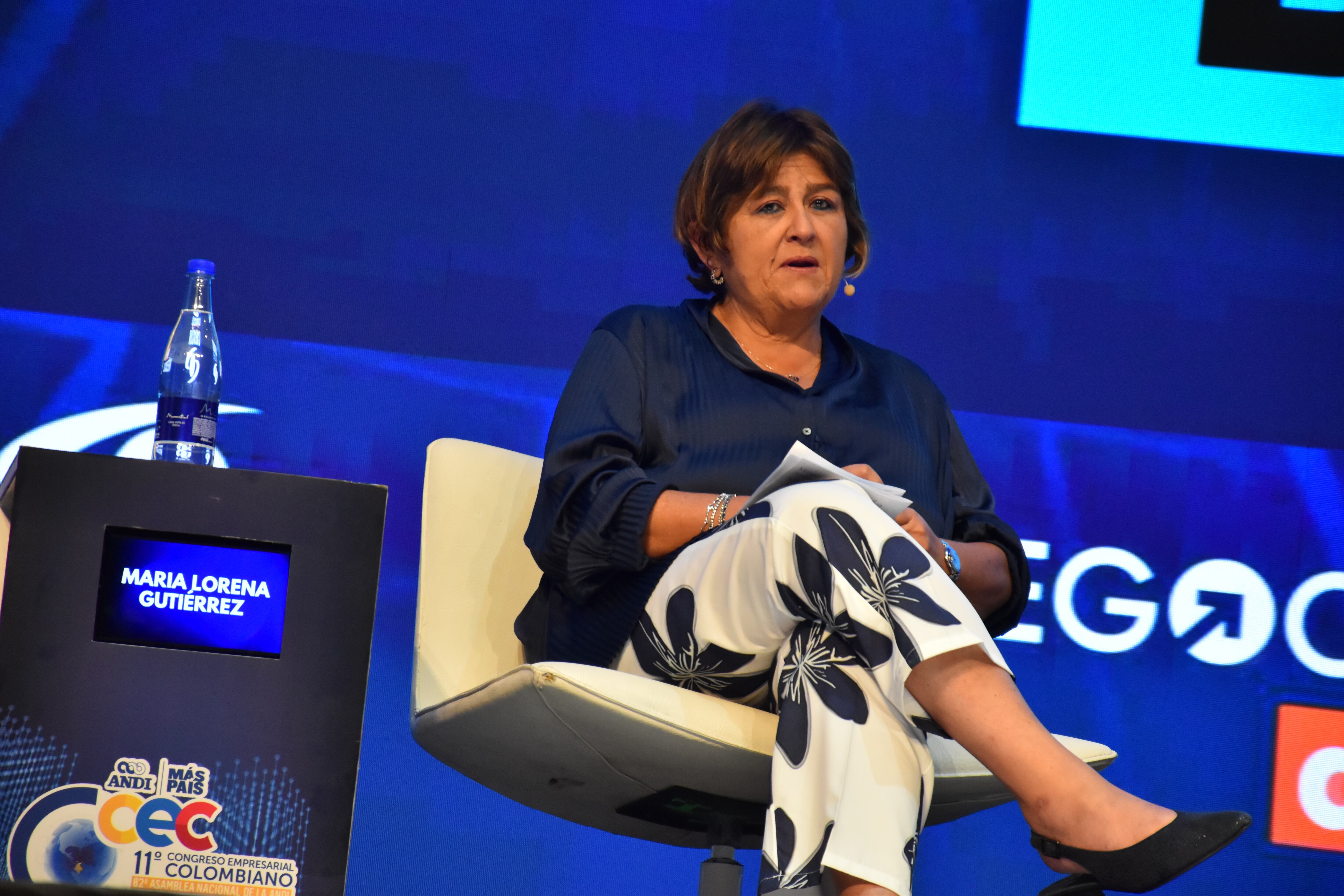 María Lorena Gutiérrez, presidenta del Grupo Aval