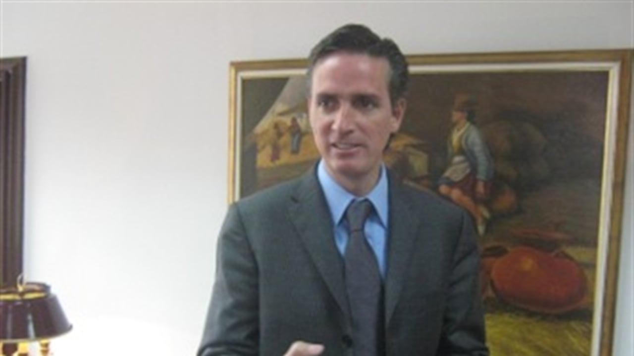 Juan Camilo Ángel Mejía, presidente del Banco AV Villas.