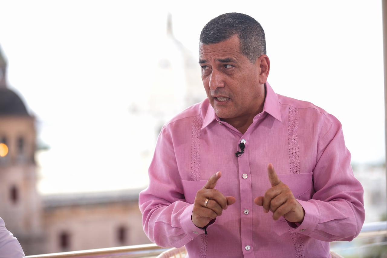 El Debate, Yesid Lancheros, director de Semana, desde Cartagena con el Alcalde Dumek Turbay.