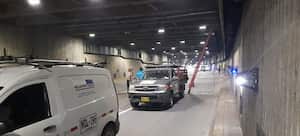 El Túnel Mundialista está ubicado en la carrera 1, entre las calles 5 y 13. Tiene una longitud de 680m, es unidireccional y cuenta con 4 carriles.