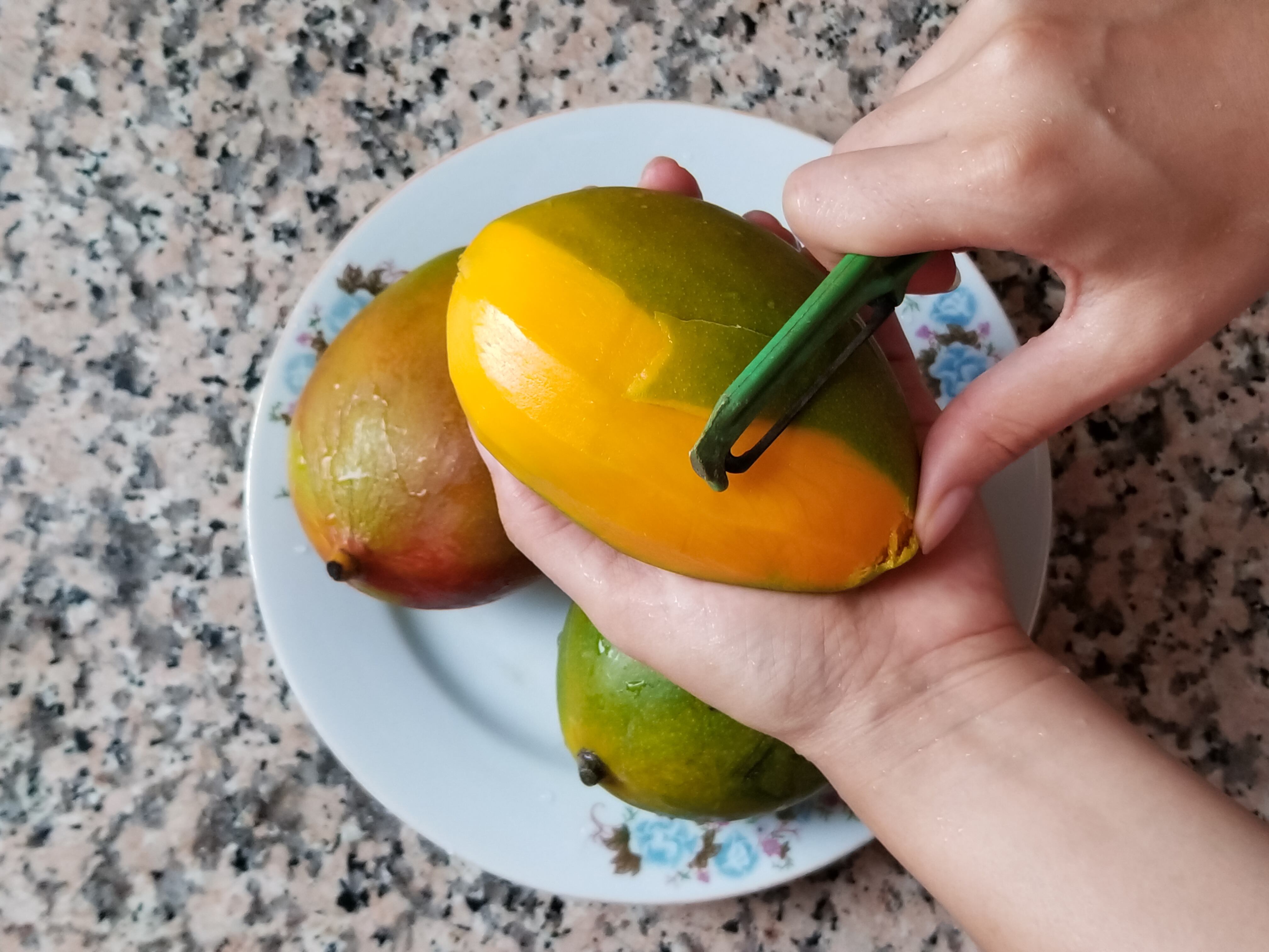 cáscara de mango