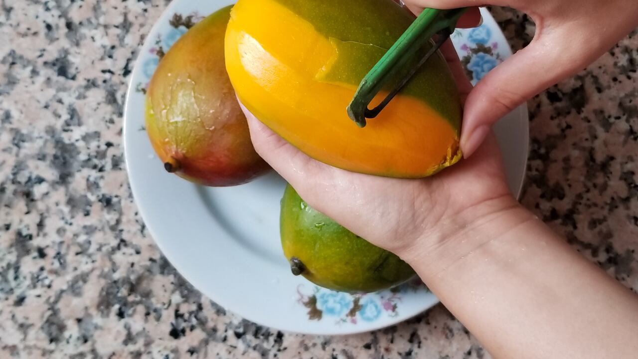 cáscara de mango