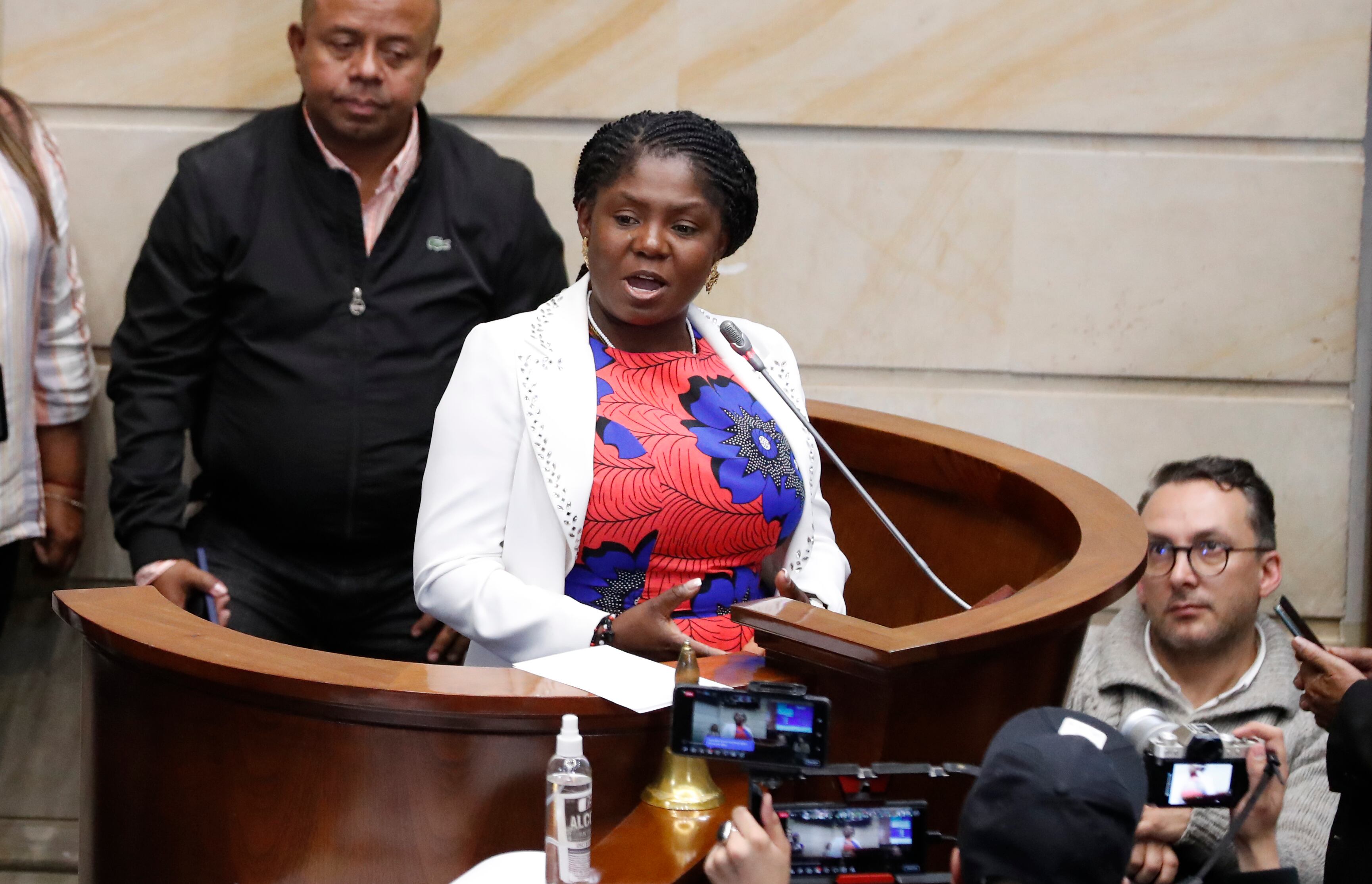 Vicepresidenta Francia Márquez en la Conciliación del Plan Nacional de Desarrollo del gobierno Petro en el Congreso de la República.
Bogotá mayo 5 del 2023
Foto Guillermo Torres Reina / Semana