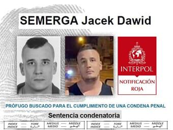 Extranjero capturado por interpol Colombia al ser requerido con circular roja.