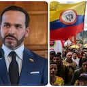 El presidente Abelardo De La Espriella se refirió a las marchas convocadas por la oposición para el próximo 14 de octubre.