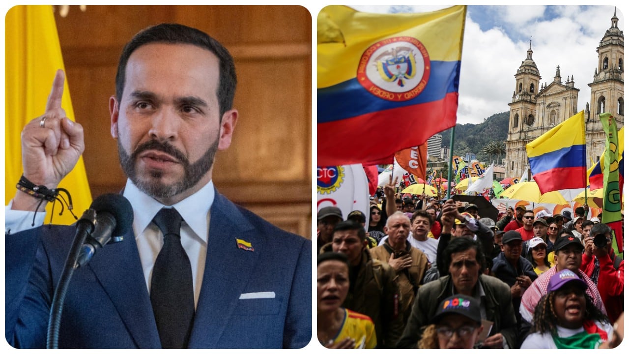 El presidente Abelardo De La Espriella se refirió a las marchas convocadas por la oposición para el próximo 14 de octubre.
