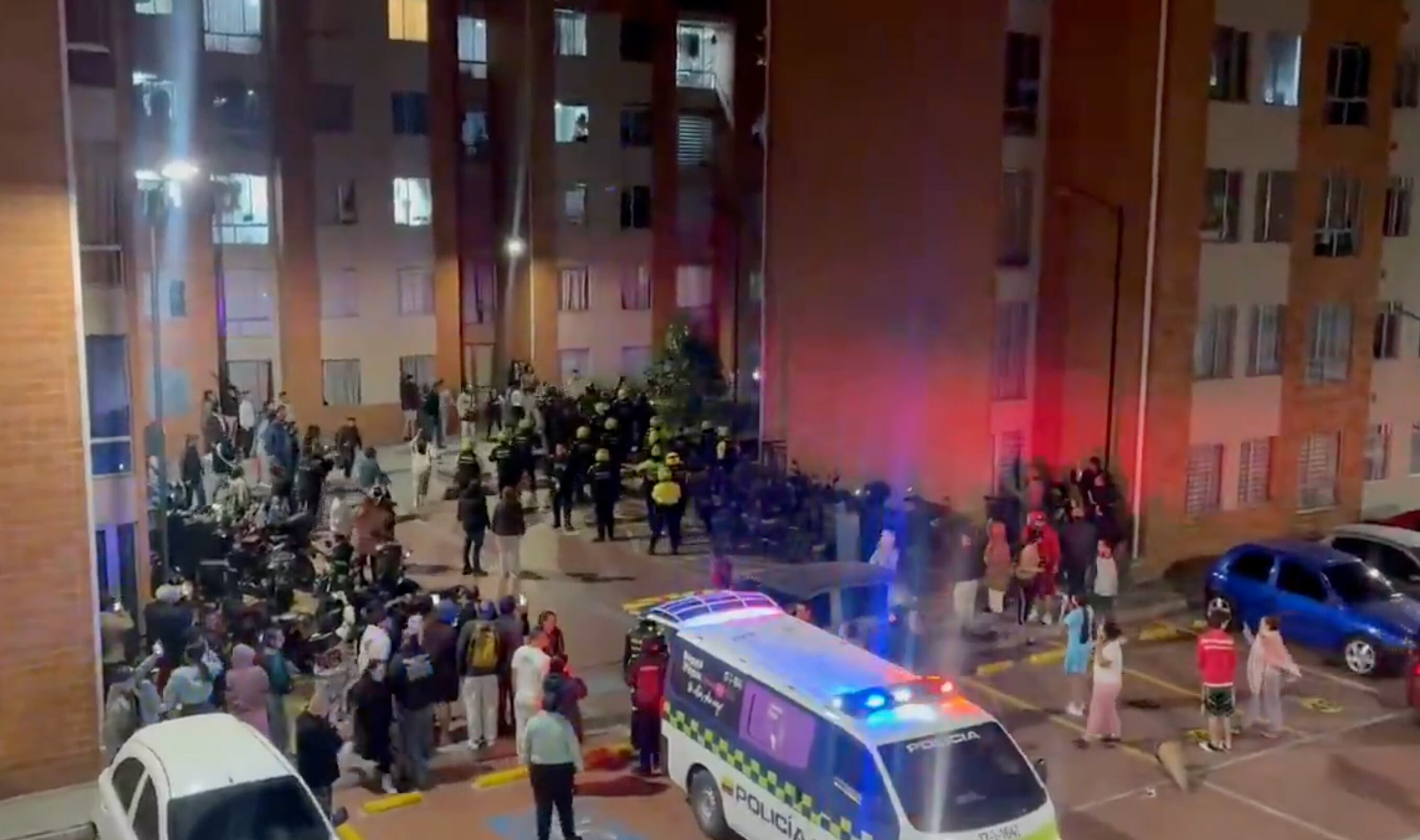 El hecho tuvo lugar en el barrio La Aurora.