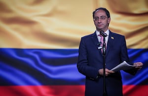 José Manuel Restrepo, vicepresidente electo.