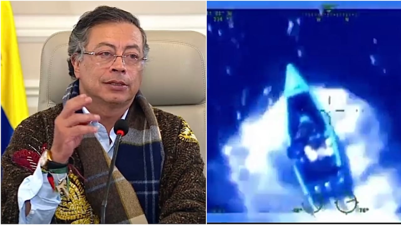 Presidente Gustavo Petro y operación marítima