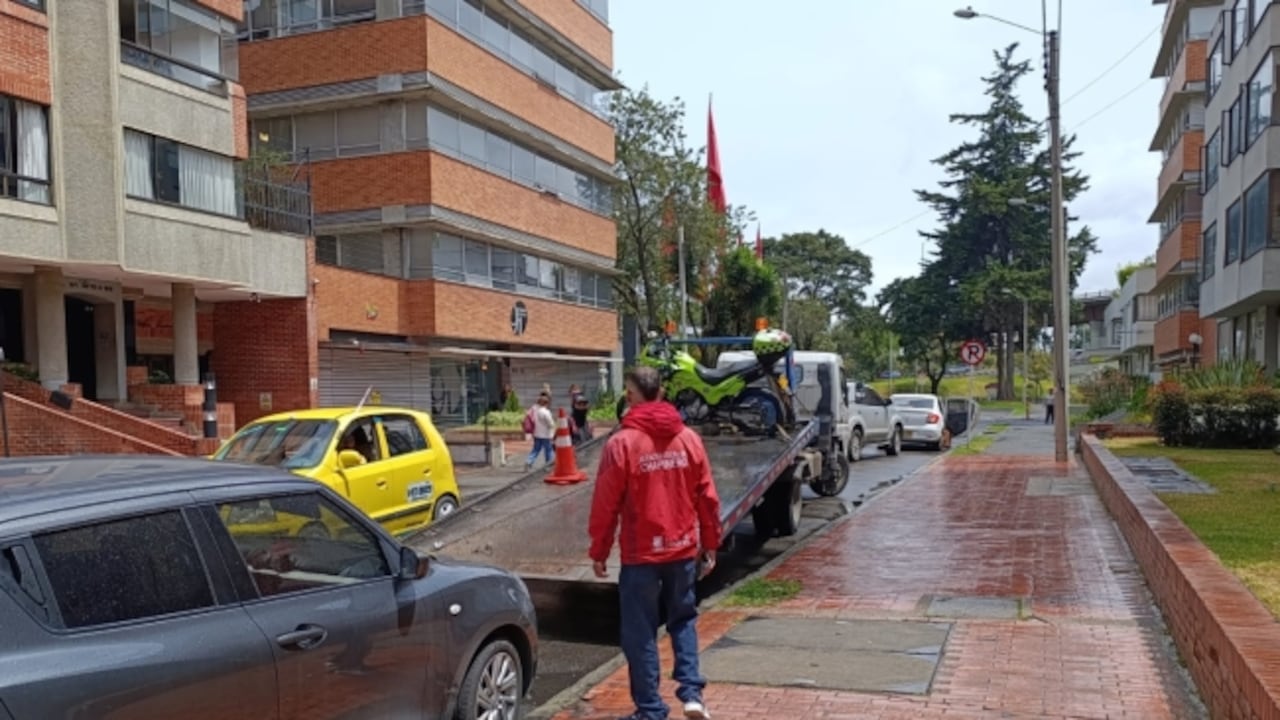 El operativo se realizó para favorecer la libre circulación de los peatones y los vehículos.