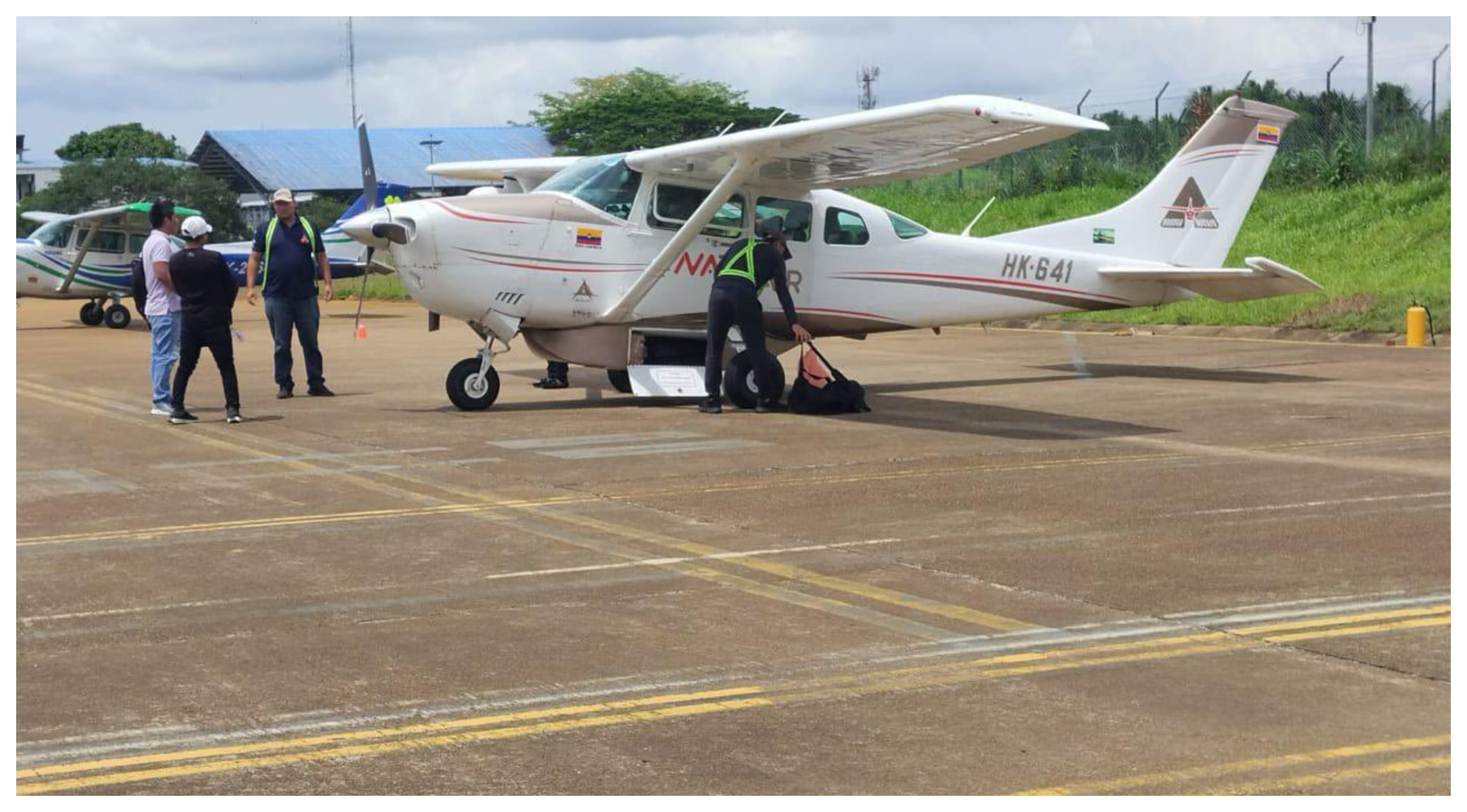 Avioneta accidentada con tres funcionarios de la Registraduría en Vaupés.