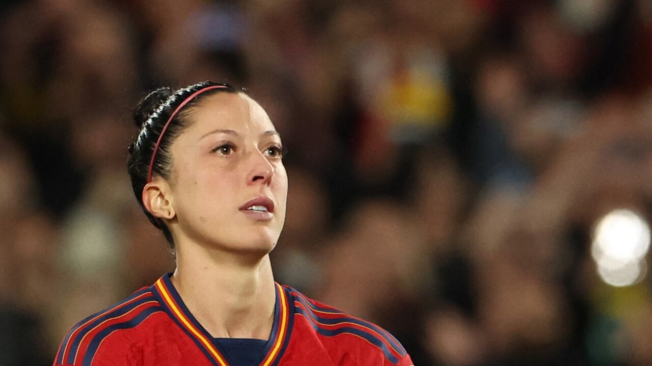 Jennifer Hermoso, jugadora de la selección española de fútbol.