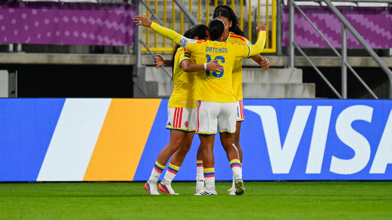 Selección Colombia femenina sub-20 en el Mundial.