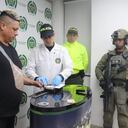 Momentos de la captura de alias Bayron, jefe financiero del Clan del Golfo, según la Policía.