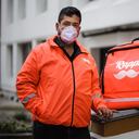 Rafael Mata Rodríguez es uno de los 20 mil rappitenderos que ha estado trabajando diariamente durante la cuarentena nacional.