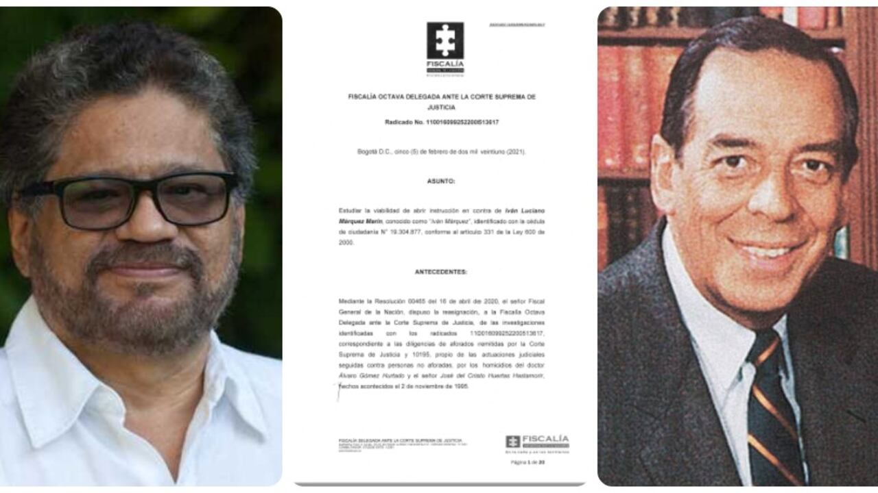 Iván Márquez caso Álvaro Gómez