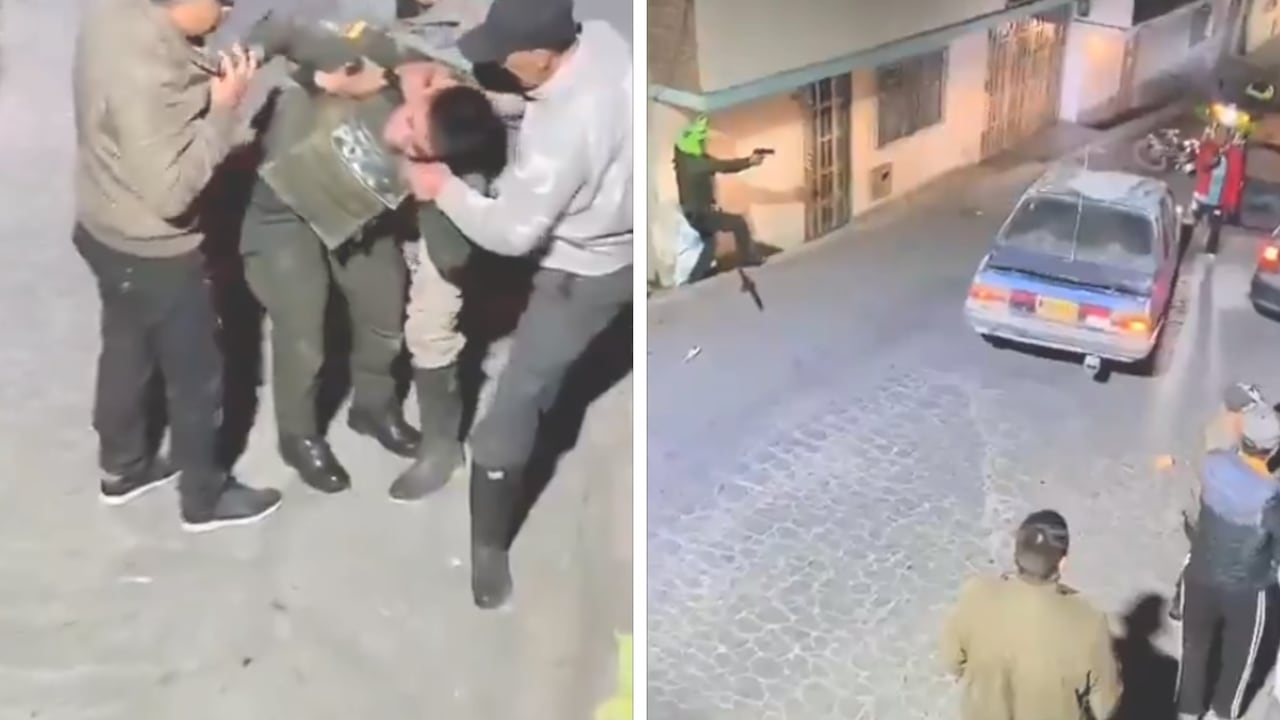 Hombres en aparente estado de embriaguez golpearon y le quitaron el arma de fuego a un policía en Nariño.
