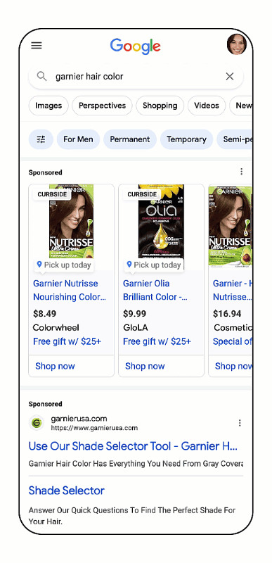 Los compradores podrán seleccionar cuál es el mejor tono de cabello que se ajusta a sus necesidades.