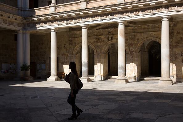 Consu Navarro es estudiante de arquitectura. (Photo by Tim Graham/Getty Images)