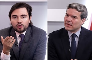 Santiago Osorio y Mauricio Pava.