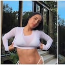 La creadora de contenido tiene dos hijos y su figura siguió siendo la misma.