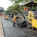 En Medellín fue repavimentada la primera vía utilizando plástico reciclado.