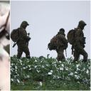 Soldado terminó con proyectil incrustado en su espalda (la imagen de la derecha es de referencia).